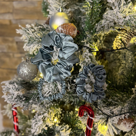 Silk Scrunchie / Olive