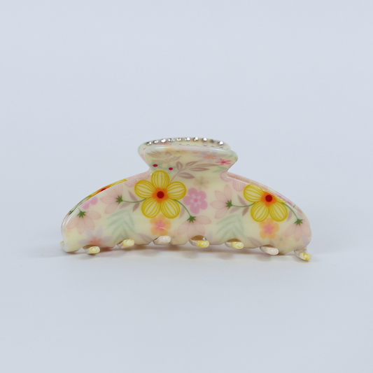 Round Clip /  „HappyFlowerDiamond Edition“ L