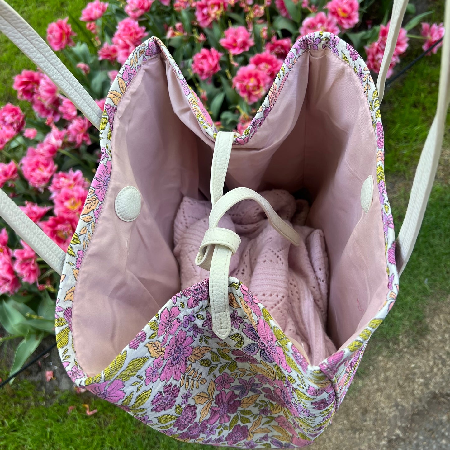 Flora Tasche / Lila