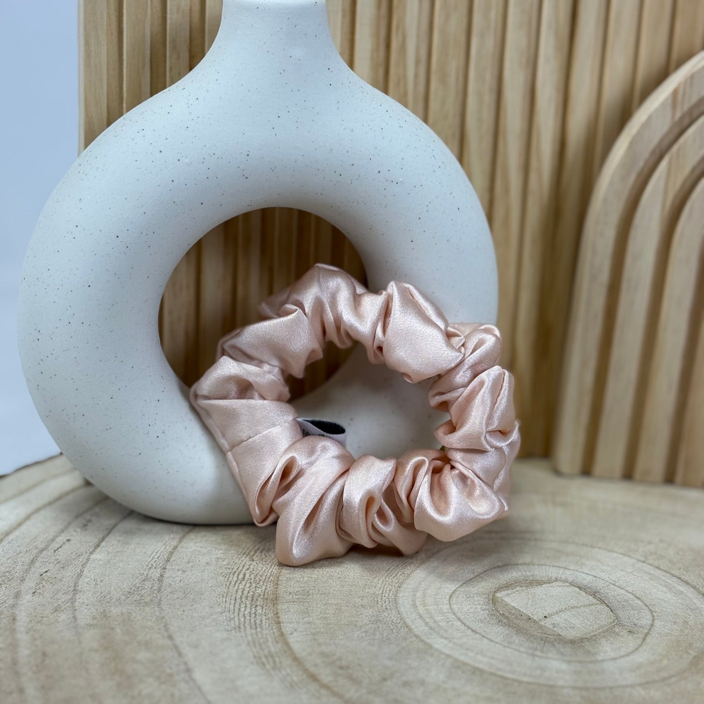 Silk Scrunchie / LightRose 2,5cm