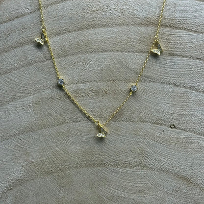 Kette / Schmetterling Gold