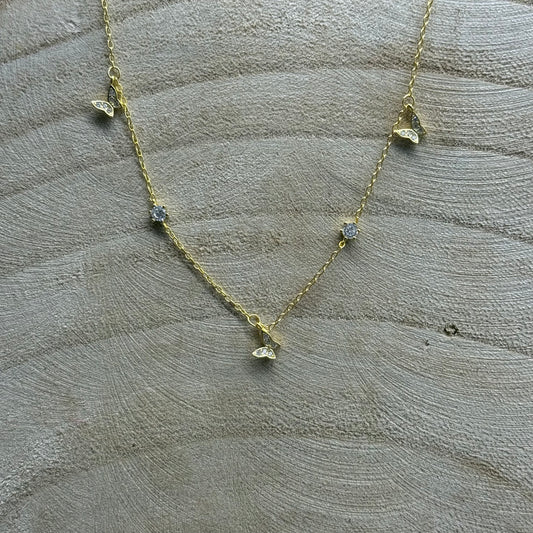 Kette / Schmetterling Gold