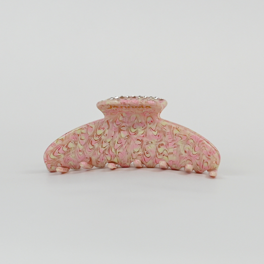 Round Clip / PeachLimeDiamond L