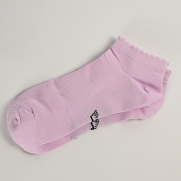 Sneaker Socken / Flieder 2er Pack (Rüschen)