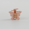 Butterfly Clip / PeachLime