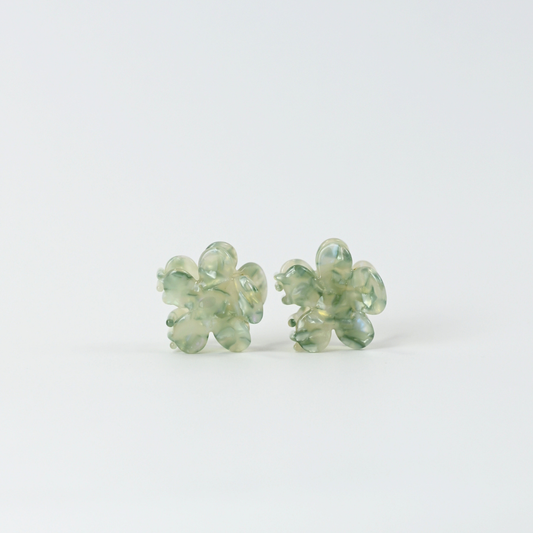 FlowerPower Clip 2er Set / CrystalMint Mini