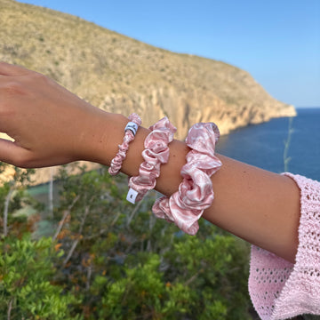 Silk Scrunchie / Blossom