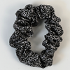 Silk Scrunchie / LeoBlacknWhite