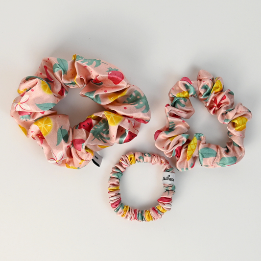 Silk Scrunchie / Tropical