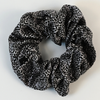 Silk Scrunchie / LeoBlacknWhite