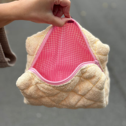 Kosmetiktasche Bubble / ButterYellow L