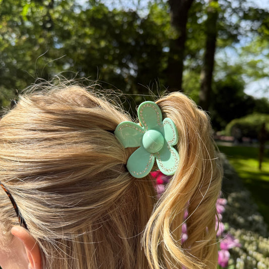 FlowerPower Clip / Mint Diamond