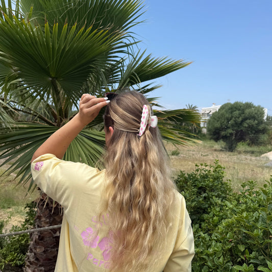 Round Clip /  „SummerFlowerDiamond Edition“ L