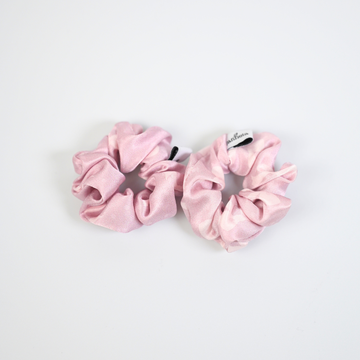 Silk Scrunchie 2er Set/ SweetBow 2,5cm Mini