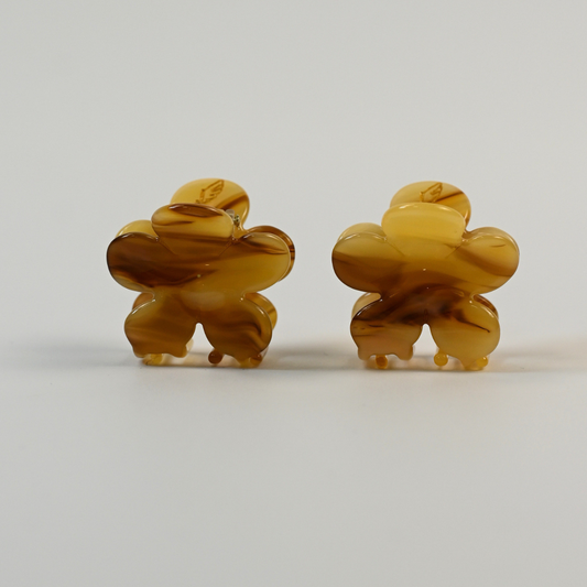 FlowerPower Clip 2er Set / Sahara