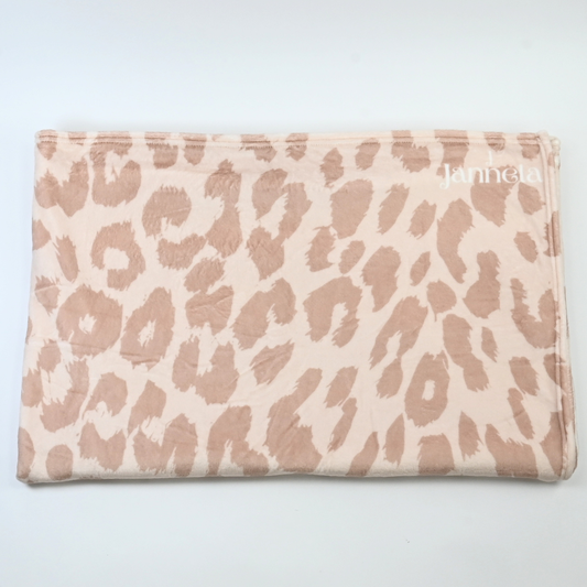 Leichte Kuscheldecke / LeoCreme