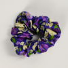 Silk Scrunchie / PurpleFlower