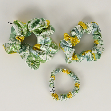Silk Scrunchie / Piña