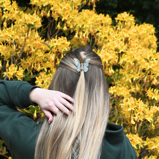 Butterfly Clip / CrystalMint