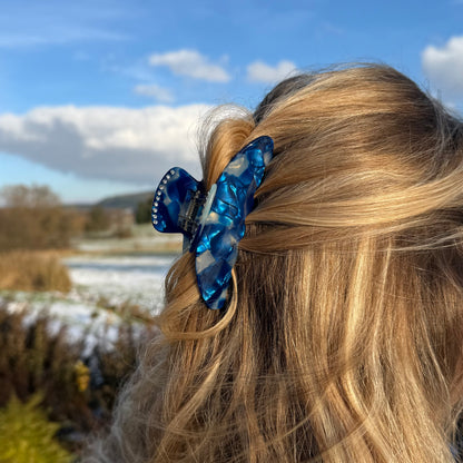 Round Clip / RoyalBlueDiamond L