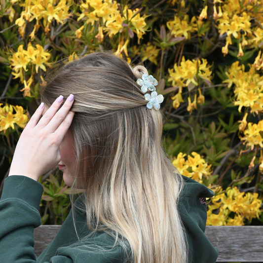 FlowerPower Clip 2er Set / CrystalMint Mini