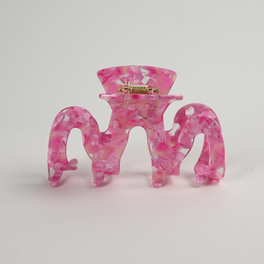Wave Clip / PinkRaspberry L