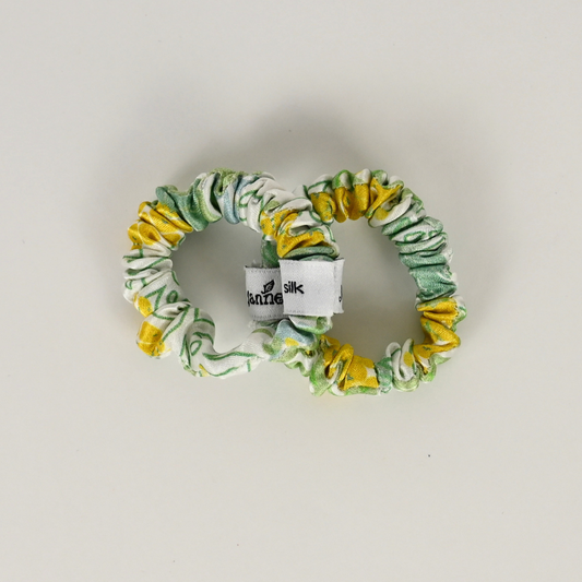 Silk Scrunchie 2er Set / Piña Mini