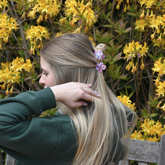FlowerPower Clip 2er Set / PearlyBloom Mini