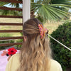 Round Clip / PeachMelbaDiamond L