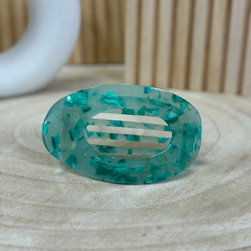 Flacher Clip / GreenSparkle