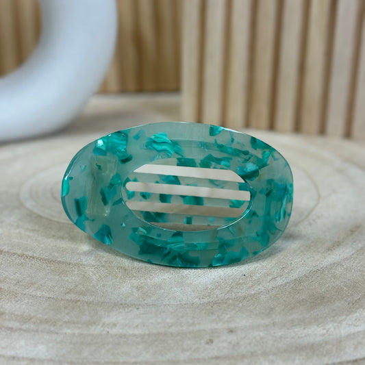 Flacher Clip / GreenSparkle