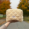 Kosmetiktasche Bubble / ButterYellow L