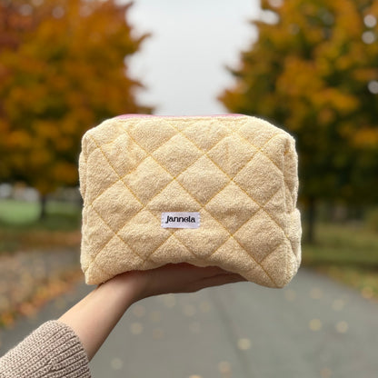 Kosmetiktasche Bubble / ButterYellow L