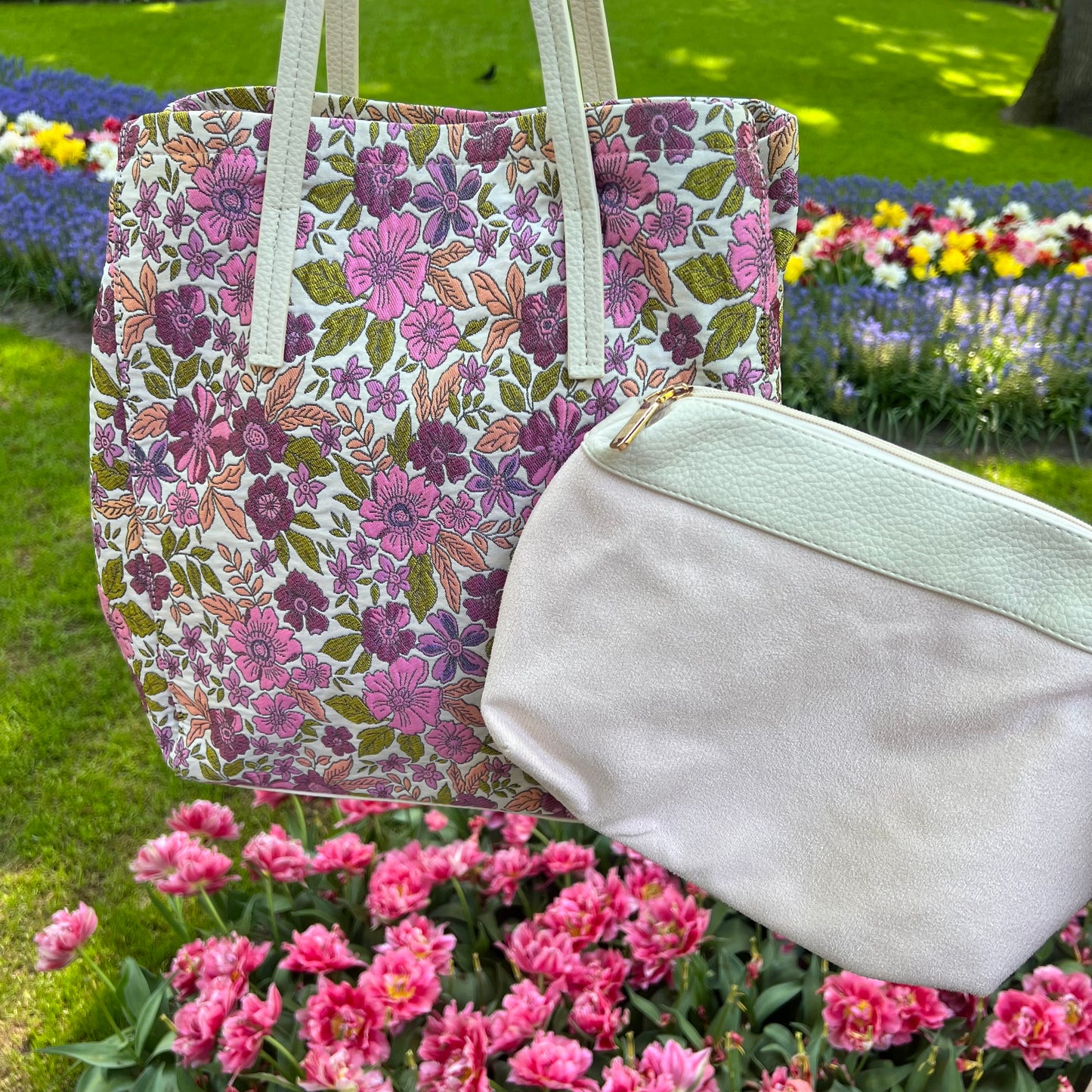 Flora Tasche / Lila