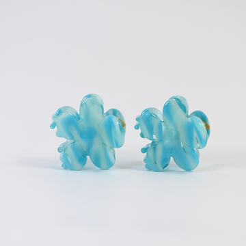 FlowerPower Clip 2er Set / TürkisGlow Mini