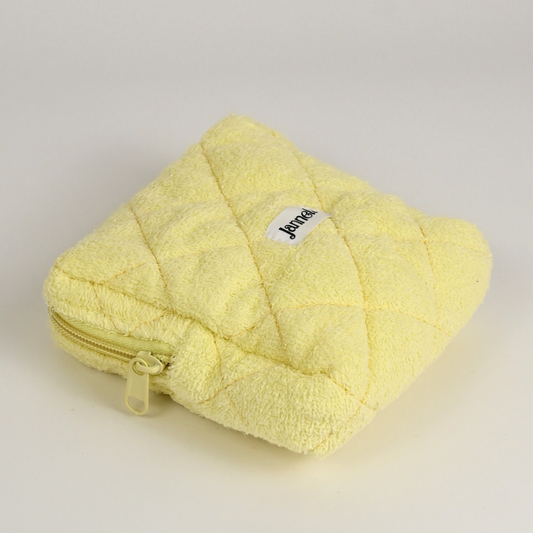 Kosmetiktasche Hygieneartikel / Lemon