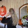 Round Clip /  „PumpkinFallDiamond Edition“ L
