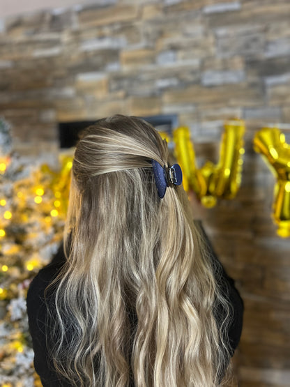 Round Clip / BlueSparkle M