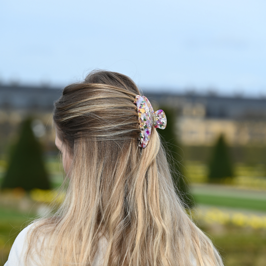 Round Clip /  FlowerParadiseDiamond L