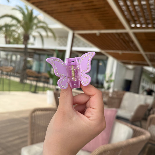 Butterfly Clip / PurpleDiamond