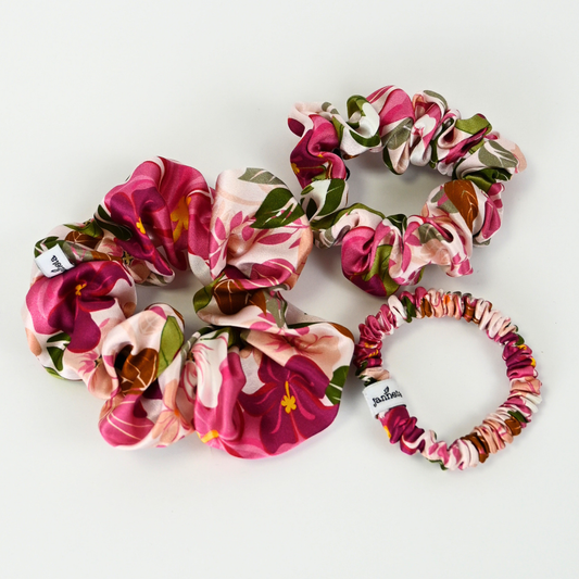 Silk Scrunchie / Bloomy