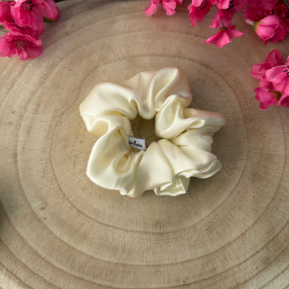 Silk Scrunchie / Lemon