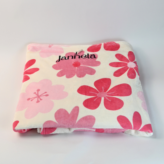 Kuscheldecke / Flower