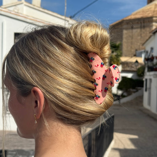 Round Clip /  „BlushBerryDiamond Edition“ L