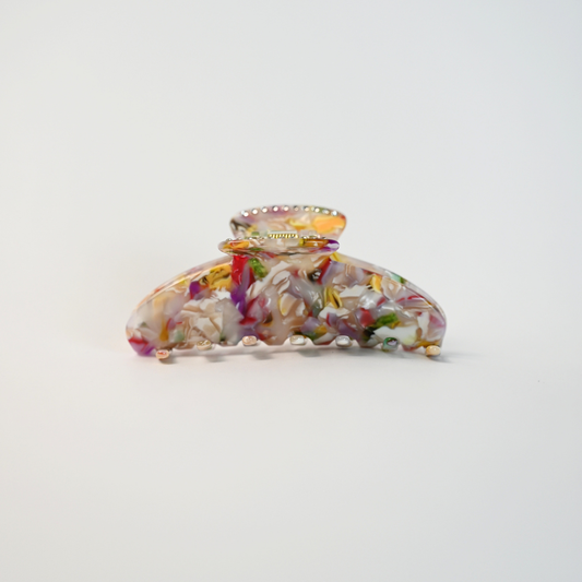 Round Clip /  FlowerParadiseDiamond L