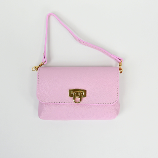 May Tasche / Rosa Leder