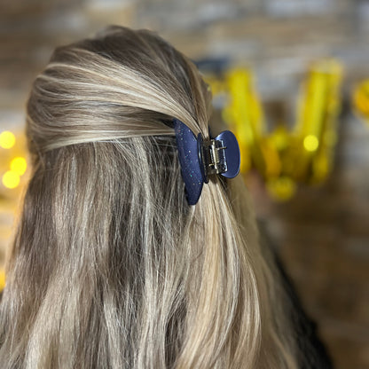 Round Clip / BlueSparkle M