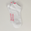 Sneaker Socken / WhiteRosaHeart 2er Pack
