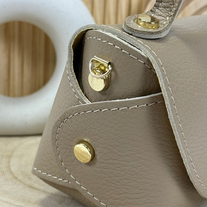 Cira Tasche / Dunkelbraun Leder