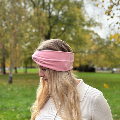 Stirnband / Rosa